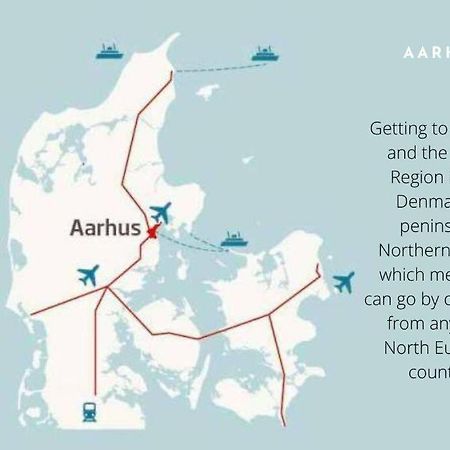 Bo Med Stil Og Udsigt Til Aarhus Lystbadehavn Apartment Ngoại thất bức ảnh