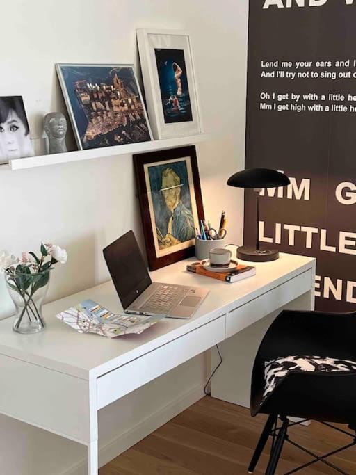 Bo Med Stil Og Udsigt Til Aarhus Lystbadehavn Apartment Ngoại thất bức ảnh