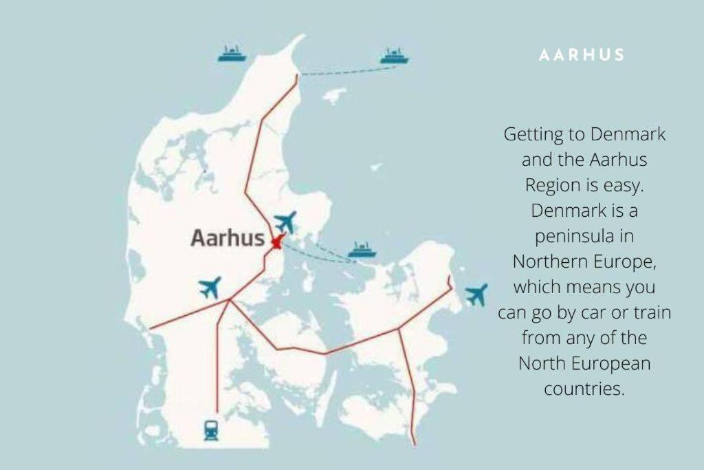 Bo Med Stil Og Udsigt Til Aarhus Lystbadehavn Apartment Ngoại thất bức ảnh