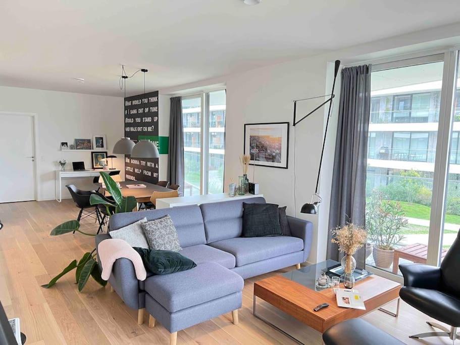 Bo Med Stil Og Udsigt Til Aarhus Lystbadehavn Apartment Ngoại thất bức ảnh