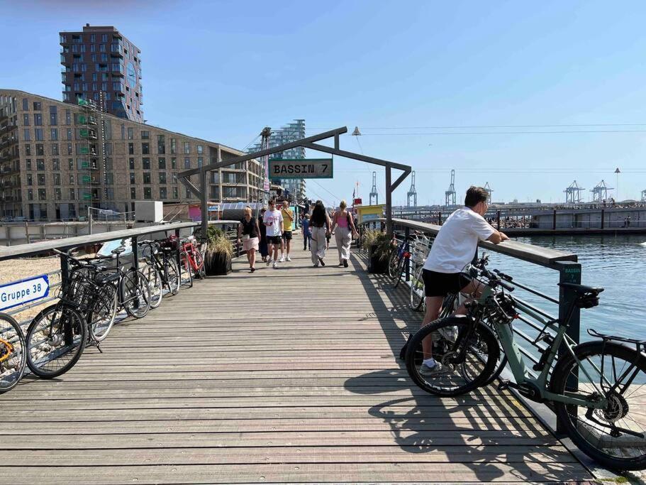 Bo Med Stil Og Udsigt Til Aarhus Lystbadehavn Apartment Ngoại thất bức ảnh