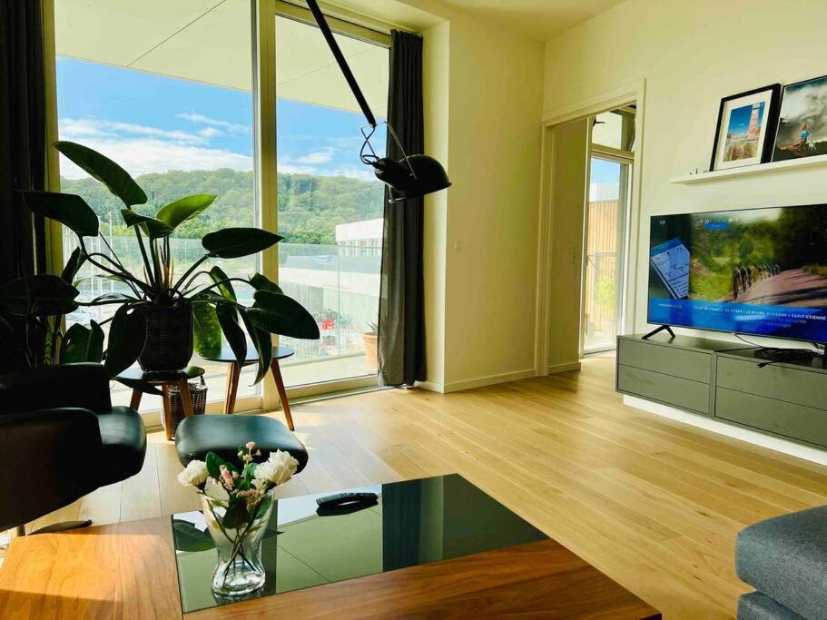 Bo Med Stil Og Udsigt Til Aarhus Lystbadehavn Apartment Ngoại thất bức ảnh