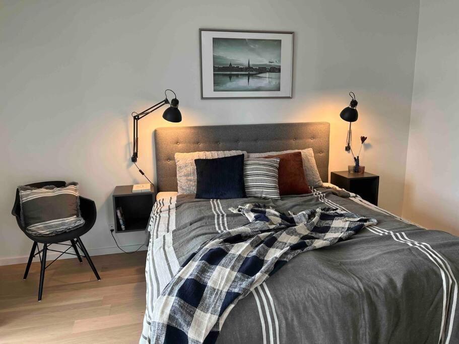 Bo Med Stil Og Udsigt Til Aarhus Lystbadehavn Apartment Ngoại thất bức ảnh